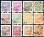 GX-普東2天安門12枚(東北貼用,第二版)(不含5萬元組外品)成套蓋銷票(HXL)