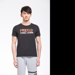 特步男短袖T恤透氣夏季圓領短袖984229011395