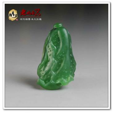 碧玉掛件白菜