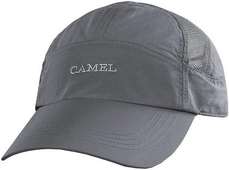 Camel骆驼户外帽 丛林短檐垂钓防紫外线太阳帽 透气可调节运动帽 984T20001