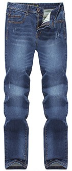 唐狮2015秋冬装新款男士牛仔裤男弹力修身小直筒牛仔长裤子纯色