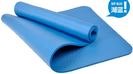 水晶10mm瑜伽垫健身垫仰卧起坐初学者平板加厚加宽运动锻炼支撑垫