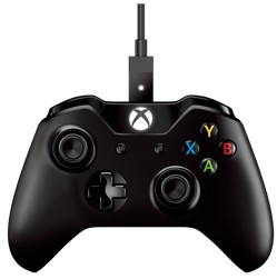 XboxOne控制器+Windows连接线(黑色)