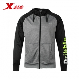 特步XUP戶外針織套裝上衣男款2016新品884129349260