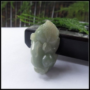 純天然緬甸a貨翡翠玉貔貅吊墜開(kāi)光辟邪皮休掛件/玉緣軒正品
