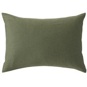 棉天竺枕套43×63cm用/混绿色