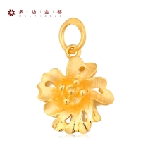 足金花蕊吊墜3.25g3.25g