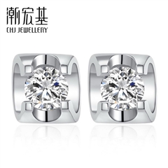 永恒婚鉆系列-愛的源泉-鉆石耳釘/耳墜