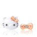 HelloKitty凱蒂貓18K玫瑰金鑲鉆石耳釘