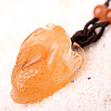 開(kāi)光天然紅水晶金蟾吊墜★手工雕富貴金蟾掛墜飾品★旺財(cái)開(kāi)運(yùn)利健康