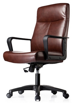 舒适电脑椅简约型-褐色