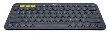 罗技K380多设备蓝牙键盘安卓苹果手机电脑平板多平台切换键盘黑色