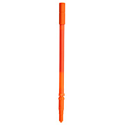 能选的笔芯中性笔凝胶墨水针型圆珠笔笔芯0.38mm/橙色