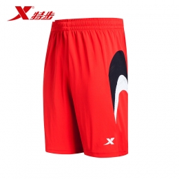 特步专柜同款2016秋季男子篮球裤子宽松运动篮球比赛套装裤子984329680002