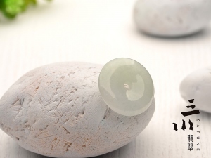 特價糯種天然A貨翡翠平安扣吊墜