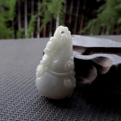 緬甸A貨翡翠玉葫蘆掛件