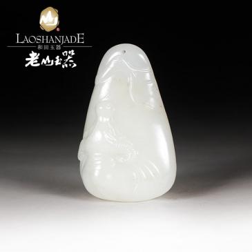 和田玉掛件生肖牛和田玉吊墜生肖
