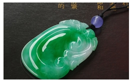 天然翡翠掛件--老坑冰糯種鮮潤陽綠飄花極細(xì)膩均勻潤澤晶瑩雙面精雕萬事如意