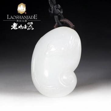 和田玉羊脂玉掛件祥瑞脂感濃厚