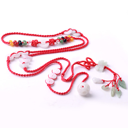 開光天然翡翠紅腰鏈★手工編織出入平安紅繩紅腰帶★開運(yùn)護(hù)身必備吉祥物