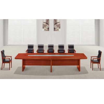 辦公家具實木貼皮油漆開會桌展會桌子會議桌