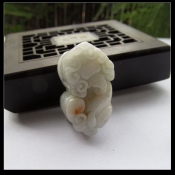 緬甸A貨翡翠玉貔貅吊墜