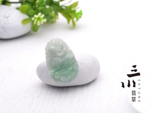 天然A貨翡翠生肖兔子