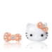 HelloKitty凱蒂貓陶瓷18K玫瑰金鑲鉆石...