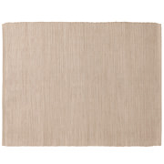 印度棉手工编织午餐垫/浅棕色约长45×宽35cm