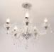 ChromeBryony5LightSemiFlushChandelier