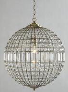 AntiqueBrassUrsulaLargeCeilingPendantLight