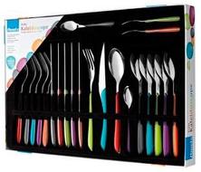 MultiAmefa24PeiceEclatKaleidscopeCutlerySet