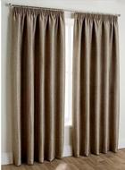 MinkTexturedWovenPencilPleatCurtains