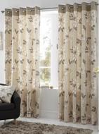 AnabellaFloralCurtains,Natural