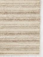 Grey,PlaitedWoolRug