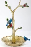 PewterJewelleryTreeWithBirds
