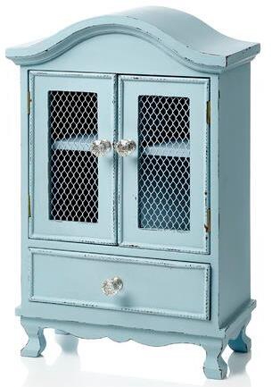 MediumBlueWoodenArmoire