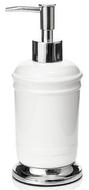 WhiteMetalBaseSoapDispenser