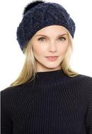 PomponMetallicColorThreadHat