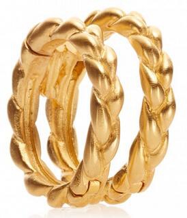 PAIGE NOVICK FOR TIBI DOUBLE BRAIDED EARRING