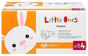 LittleOnesDiapers,Size422-37Lb,156Ct.