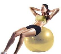 NordicTrack55CmExerciseBallYellow