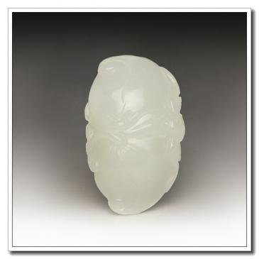 和田白玉掛件福(一口價(jià))