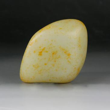 新疆天然和田玉籽料原石129.7g專柜正品包郵
