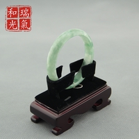 瑞氣和光正品純天然A貨綠翡翠手鐲冰糯種翡翠玉鐲高檔送禮包裝女玉手鐲