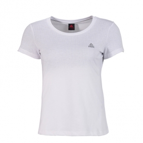 匹克PEAK夏季女款经典纯色百搭舒适透气圆领短T恤F662308