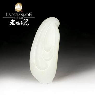 和田玉掛件花件造型飽滿活潑生動