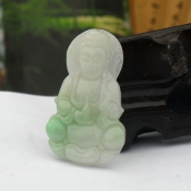 翡翠飄陽綠玉觀音