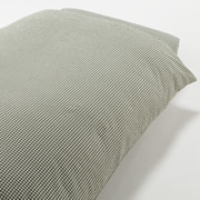 水洗棉被套200×230cm用/深綠色格紋