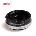 KIPON佳能CANONEF鏡頭接索尼SONYE口機(jī)身EOS-NEXA光欄轉(zhuǎn)接環(huán)